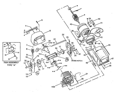 Section 1 Diagram and Parts List for LT310001AJ  Campbell Hausfeld Compressor